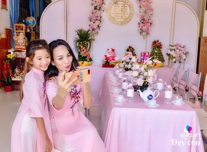 Làm mẹ đơn thân, Hoa hậu Ngọc Diễm tiết lộ 5 nguyên tắc dạy con gái ngoan - 2