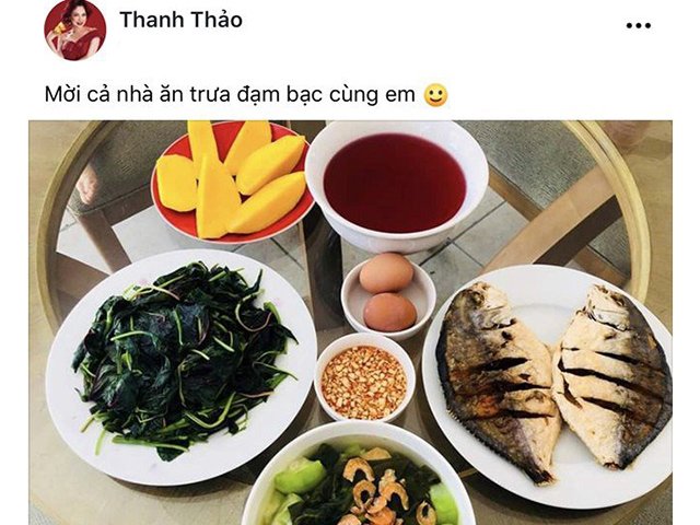 Sao Việt khoe mâm cơm đạm bạc nhưng dân mạng phán: Nhiều đạm, tốn bạc!