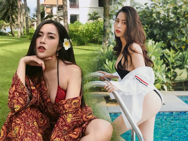 Ghi điểm bởi da trắng, hotgirl này còn có thể thôi miên dân mạng bởi body siêu sexy