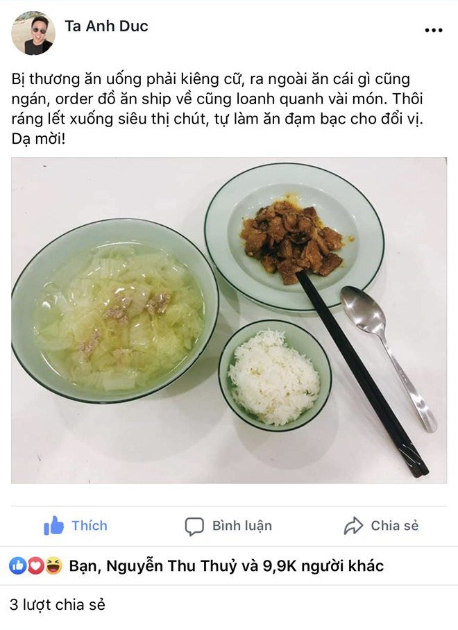 Sao Việt khoe mâm cơm amp;#34;đạm bạcamp;#34; nhưng dân mạng phán: Nhiều đạm, tốn bạc! - 12