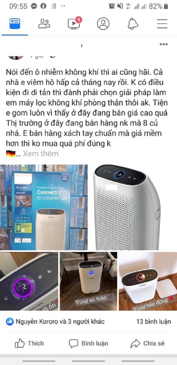 may loc khong khi &#34;chay hang&#34;, chi em nhu di vao “ma tran” khong biet nen mua loai nao - 4