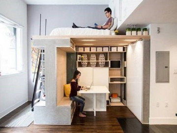 Top mẫu nhà cấp 4 gác lửng 200 triệu đẹp tiện nghi, 3 người ở thoải mái