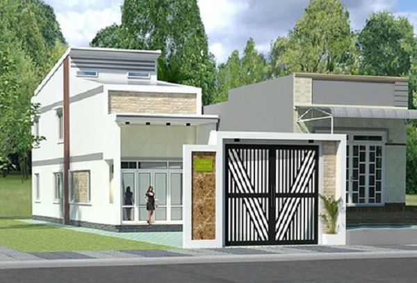 Top mẫu nhà cấp 4 gác lửng 200 triệu đẹp tiện nghi, 3 người ở thoải mái - 10