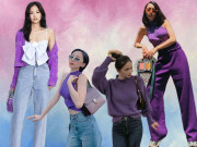 Thời trang - Bị coi là gam màu sến sẩm, vậy mà mỹ nhân Việt vẫn đua nhau "lên đồ" cùng sắc tím