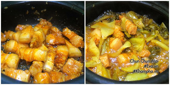 Thịt ba chỉ kho dưa cải chua khiến cơm nấu bao nhiêu cũng hết - 4