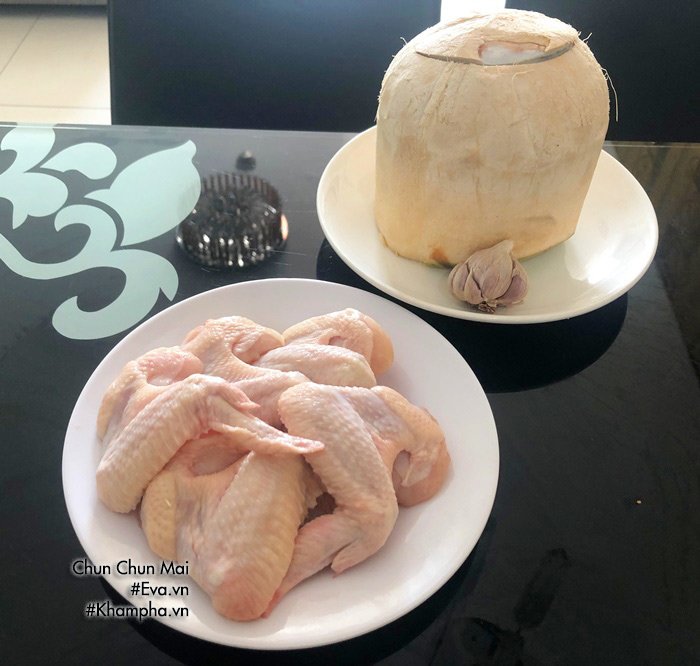 Cánh gà om nước dừa thơm nức mũi, không chỉ ông xã mà cả nhà cũng thích mê - 1