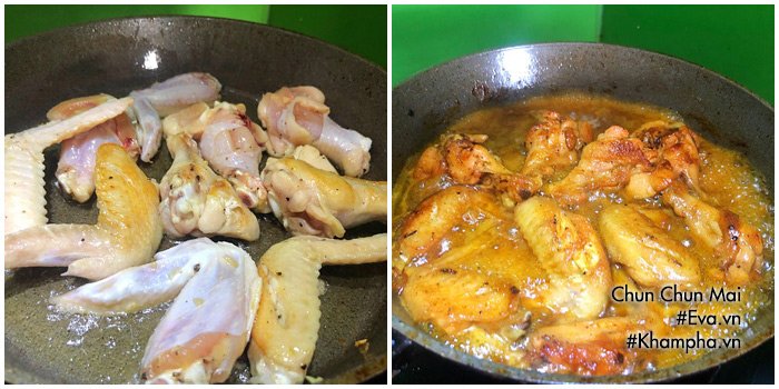 Cánh gà om nước dừa thơm nức mũi, không chỉ ông xã mà cả nhà cũng thích mê - 4