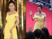 Sao Việt - Phương Oanh bất ngờ xuất hiện trên thảm đỏ Liên hoan phim Busan