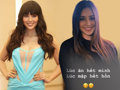 Xuất hiện với body mũm mĩm, Tiểu Vy thú nhận: lúc ăn hết mình, lúc mập hết hồn