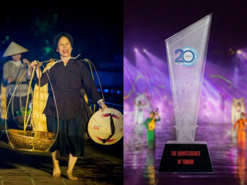 Vở thực cảnh "Tinh hoa Bắc Bộ"  nhận thêm giải thưởng sau hành trình 2 năm công diễn