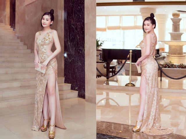 Lâu lắm Lê Âu Ngân Anh mới đốt mắt dân tình với màn lên đồ cực quyến rũ thế này