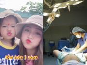 Bà bầu - Mẹ xinh đẹp Đắk Lắk ngất xỉu khi thấy việc bác sĩ làm qua chiếc bóng đèn trần phòng mổ