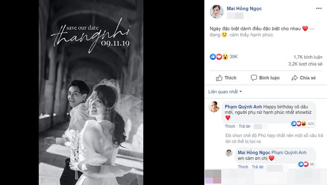 Ông Cao Thắng, Đông Nhi thông báo thời gian tổ chức hôn lễ, tung hình ảnh cưới đầu tiên - 1