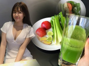 Làm đẹp - Bạn gái Lâm Tây ngày càng nóng bỏng chính là nhờ bí quyết mang tên "cần tây"