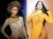 Thời trang - Chỉ trích sao Mỹ mặc áo dài không quần, Ngô Thanh Vân đã từng mặc áo dài không nội y