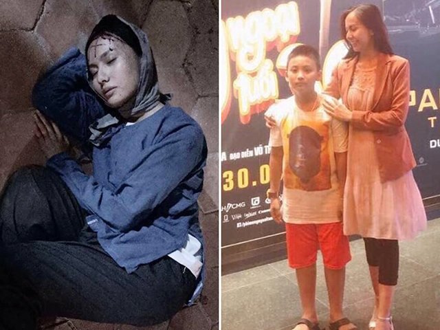 Bầu 3 tháng, diễn viên Tiếng Sét Trong Mưa vẫn chạy xe hơn 100km, chịu bị đánh khi đi diễn