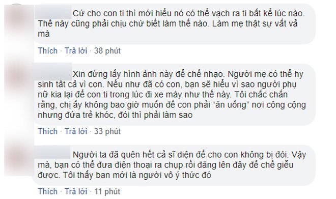 dang anh nguoi me chay xe vach ao cho con bu, thanh nien bi mang den vuot mat khong kip - 3