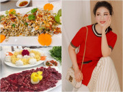 Bếp Eva - MC xinh đẹp "trẻ mãi không già" của showbiz Việt làm chị em muốn đến biệt thự "ăn chực" hoài