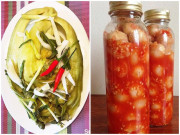 Bếp Eva - Mẹ đảm mách cách làm 7 món dưa muối chua cay tuyệt ngon không lo bị màng hay khú