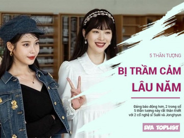 Sau cái chết của Sulli, fan đang lo lắng cho 5 thần tượng này do bệnh trầm cảm lâu ngày