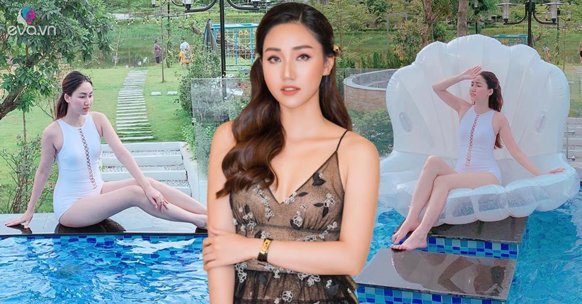 Trách chồng nuôi mình như heo nái, Á hậu lấy chồng đại gia vẫn đẹp nuột nà sau sinh