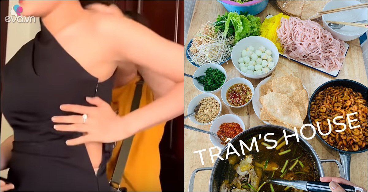 Nữ diễn viên Hồ Bích Trâm bị rách toạc váy chỉ vì... ham ăn ham nấu