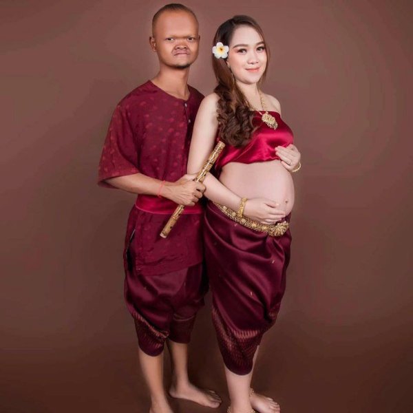 "chong cu" cuoi duoc "vo tien", ngay di de ai cung muon xem mat dua tre - 6