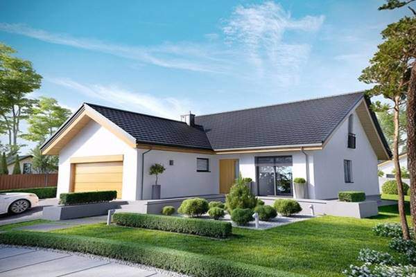 Mẫu nhà cấp 4 mái thái chữ L sang trọng, hiện đại ai cũng muốn xây - 16