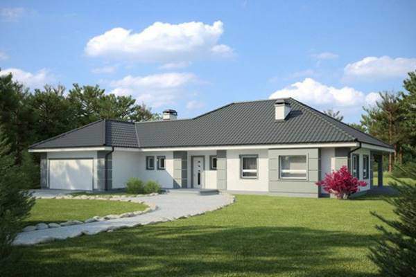 Mẫu nhà cấp 4 mái thái chữ L sang trọng, hiện đại ai cũng muốn xây - 17