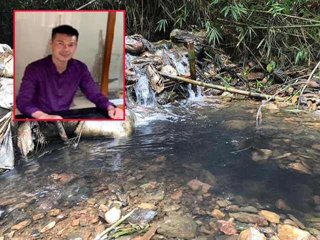 Đối tượng chủ mưu đầu độc nguồn nước sạch sông Đà đã đầu thú