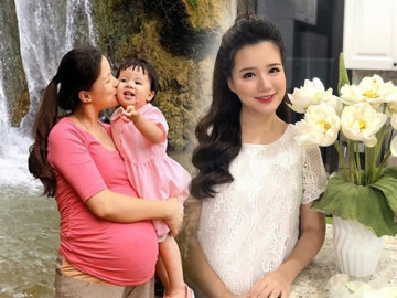 Trước khi bị chê xuề xoà khi bầu lần 4, cựu MC đình đám VTV từng mặc đẹp miễn bàn