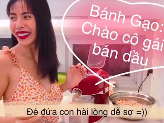 Thủy Tiên bị chồng con cà khịa khi ép dầu tại nhà, fan còn bóc loạt lỗi sai