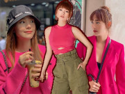 Thời trang - Sau Ngọc Trinh đến lượt Minh Hằng mê quần áo theo phong cách "cẩm hường"