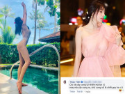 Làm đẹp - Đăng hình bikini cực nuột nhưng bị chê photoshop, Thuỷ Tiên khiến anti fan câm nín