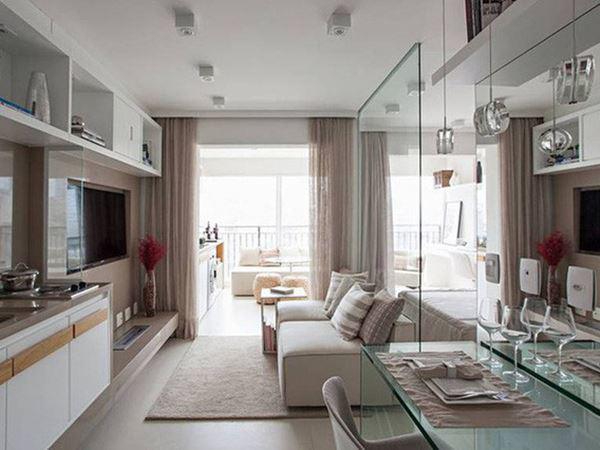 amp;#34;Tuyệt chiêuamp;#34; giúp căn hộ 35 m2 sang trọng như rộng gấp đôi - 1