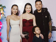 Sao Việt - DJ Tít và con trai hạnh phúc khi được vợ chồng Tuấn Hưng, Tâm Tít, Emily đến chúc mừng