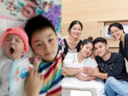 Giải trí - Lê Phương khoe mẩu trò chuyện dễ thương của con chung, con riêng kèm ảnh minh họa