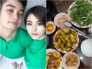 Bếp Eva - Gái một con Vân Trang vào bếp làm món đặc biệt, "tá hoả" với bình luận của chồng thiếu gia