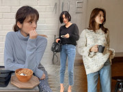 Thời trang - Tủ đồ mùa lạnh không thể thiếu áo len, nhưng để diện đẹp các nàng phải đọc bài viết này!