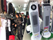 Tiêu dùng - Chớm đông, quần áo ấm đắt hàng, máy sưởi đang giảm giá, dao động từ vài trăm đến vài triệu