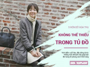 Thời trang - Cuối Thu gió mùa về, đây là 5 món đồ phải có, giúp nâng cấp phong cách bản thân