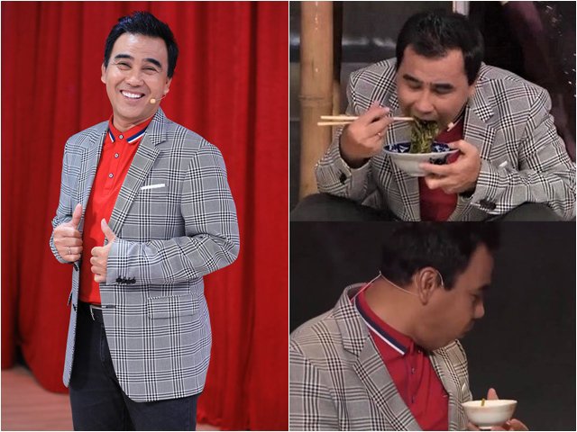 MC Quyền Linh gây xúc động vì cảnh ăn uống qua loa, sức khỏe chỉ còn 40%