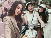 Làm đẹp - Đăng ảnh đọ mặt mộc với Tiểu Vy, Hoa hậu Ngọc Hân lép vế thấy rõ