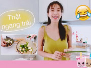 Bếp Eva - Thủy Tiên làm trà sữa cho chồng con, fan hỏi mua cô liền đáp: "Chị đẹp nên sữa chị đắt"