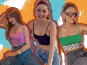 Thời trang - Minh Hằng liên tục mê mẩn áo hai dây khoét bạo khoe hình thể đẹp