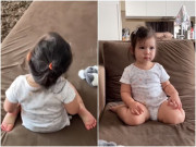 Làm mẹ - Con gái ngồi sai tư thế khi xem TV, siêu mẫu Hà Anh lập tức được dân mạng nhắc nhở