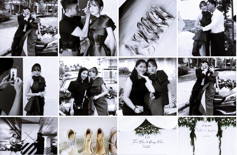 Mới đây, Trúc Mai đã đăng tải những hình ảnh trong lễ kết hôn cùng ảnh cưới tình cảm của mình.
