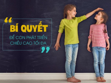Mẹ thấp vẫn có thể nuôi con chân dài nhờ những mẹo đơn giản