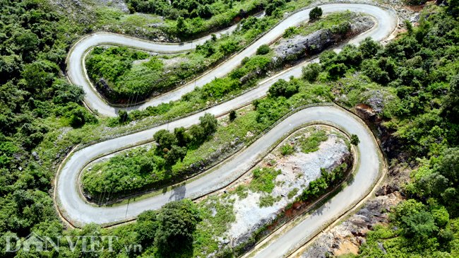 Ảnh: Con đèo 14 khúc cua tay áo hùng vỹ bậc nhất vùng núi Đông Bắc - 4