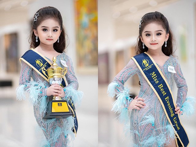 Bé gái 6 tuổi đã make-up đậm đà như Hoa hậu, dân mạng bối rối khi xem ảnh tẩy trang